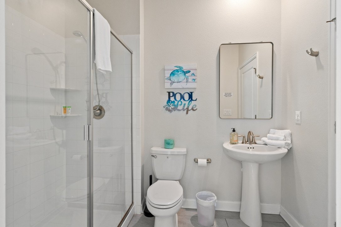 Pool/Patio Bathroom